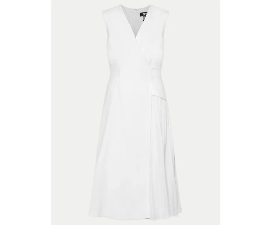 obrazek 1 DKNY Sukienka koktajlowa DD4A1519 Écru Regular Fit