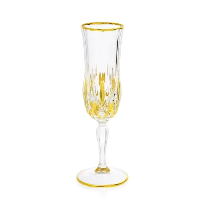 Zdjęcie Kryształowy komplet 6 kieliszków do degustacji szampana (130 ml)
