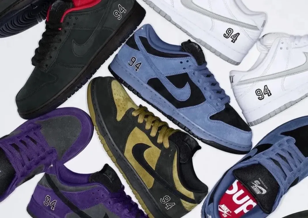 Supreme i Nike SB Dunk Low: Pięć wersji kolorystycznych, pięć razy więcej emocji