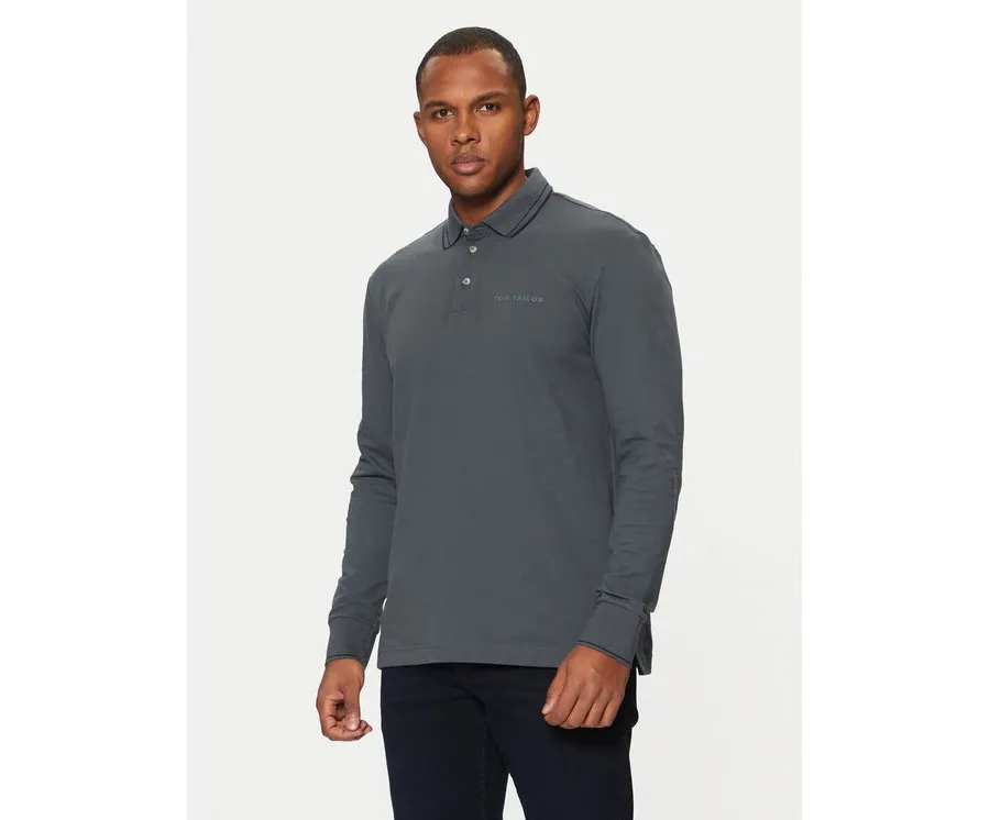 obrazek 1 Tom Tailor Polo 1043998 Szary Regular Fit