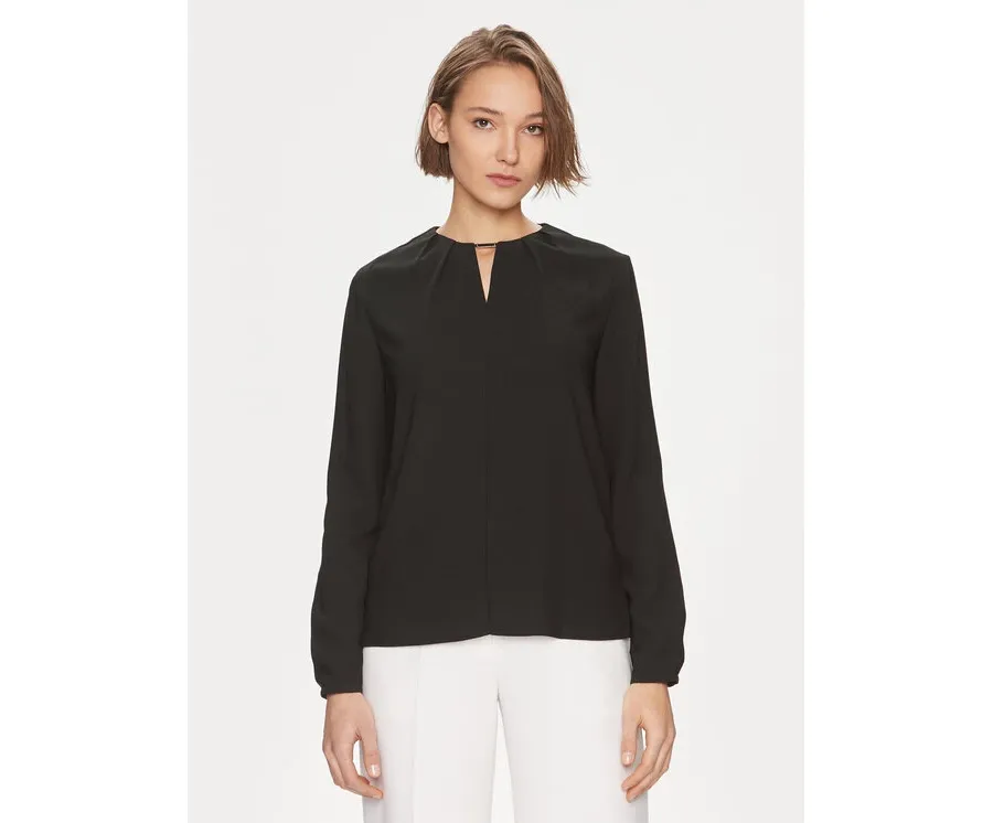 obrazek 1 Calvin Klein Bluzka K20K207075 Czarny Regular Fit