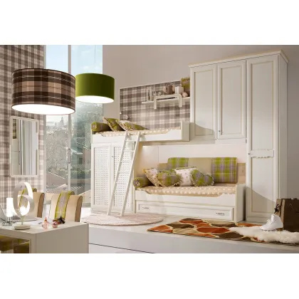 Zdjęcie Sofa z falowanymi, drewnianymi bokami ze zdejmowaną podstawą w zestawie - Ferretti e Ferretti