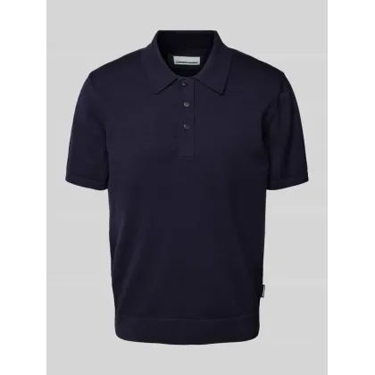 Zdjęcie Koszulka polo z detalem z logo model ‘TAAKOS’