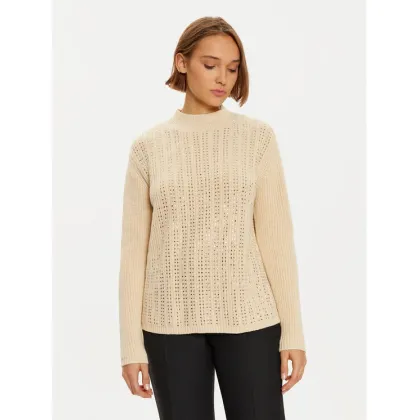 Zdjęcie LOLA CASADEMUNT Sweter LF2411010 Écru Regular Fit
