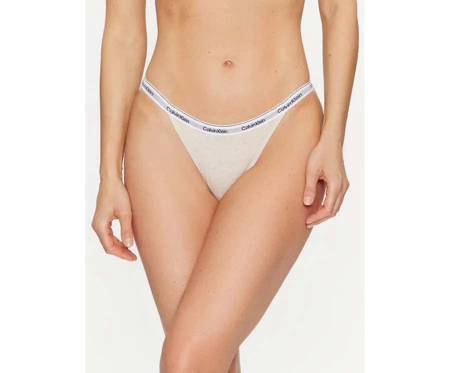 obrazek 1 Calvin Klein Underwear Figi klasyczne 000QD5215E Beżowy