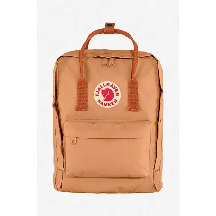 Zdjęcie Fjallraven plecak Kanken kolor pomarańczowy duży z aplikacją F23510.241.243-241