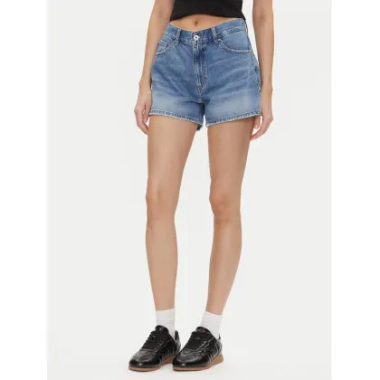 Zdjęcie HUGO Szorty jeansowe Gimusa_B 50540565 Niebieski Relaxed Fit