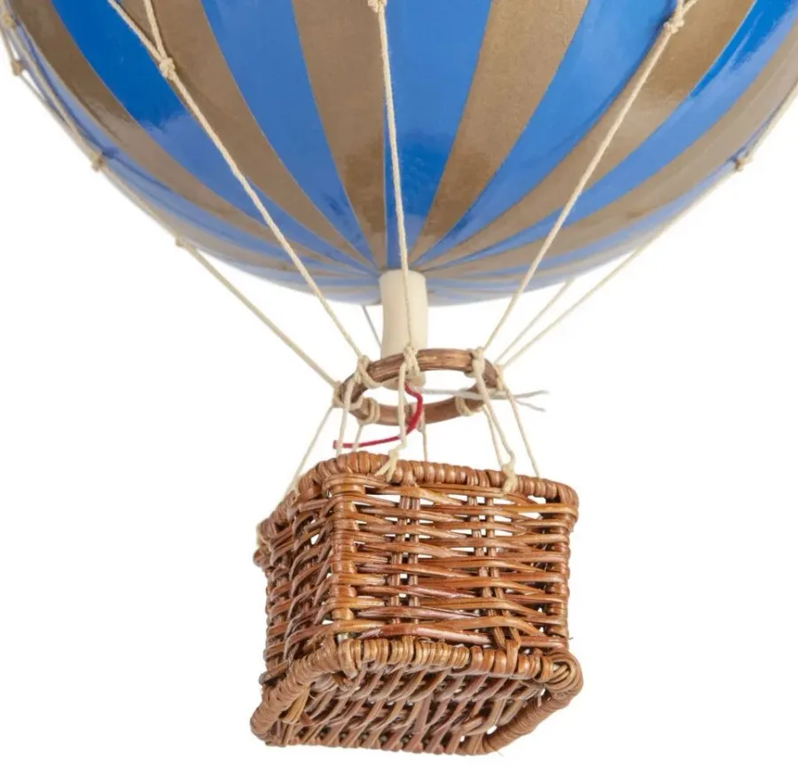 obrazek 3 Ładny balon dekoracyjny w kolorze złoto-niebieskim