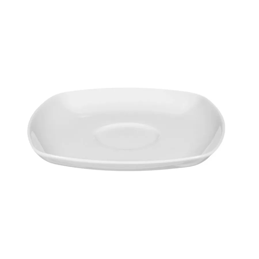 obrazek 3 Piękny kwadratowy porcelanowy spodek 14,5 cm  - Seltmann Weiden
