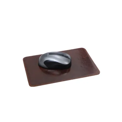Picture Mouse pad made of natural leather
