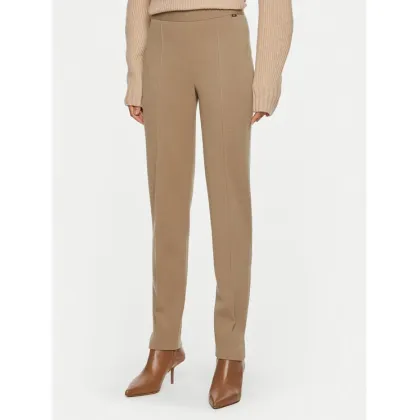 Zdjęcie Luisa Spagnoli Spodnie materiałowe Minuendo 541298 Beżowy Slim Fit