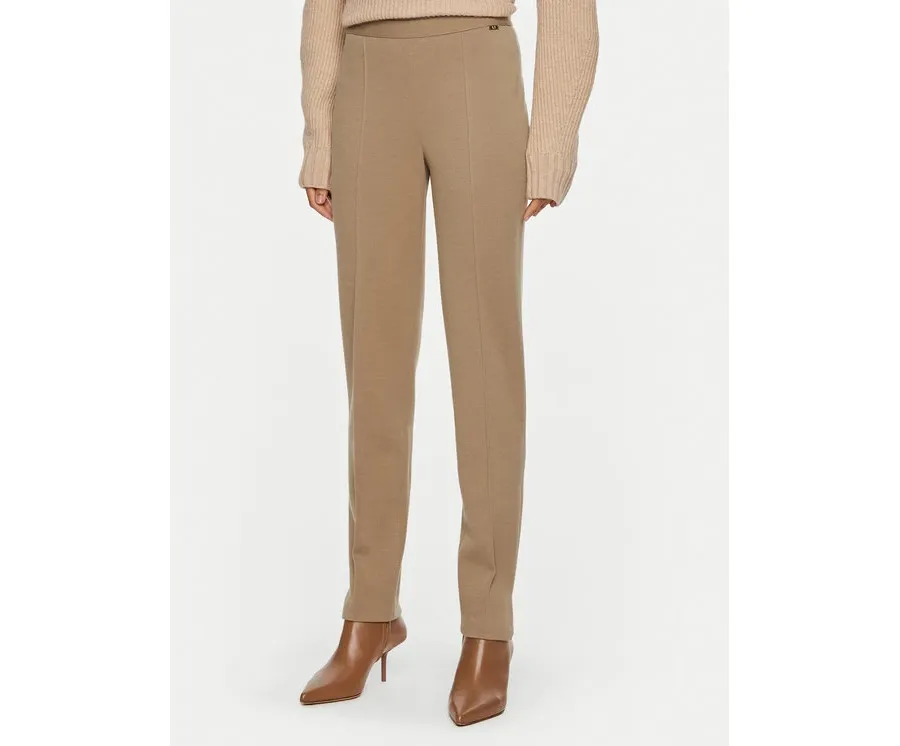 obrazek 1 Luisa Spagnoli Spodnie materiałowe Minuendo 541298 Beżowy Slim Fit
