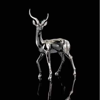 Picture Beautiful ceramic antelope - figurine for the living room
