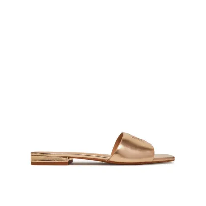 Zdjęcie LAUREN RALPH LAUREN Klapki Everley 802970531001 Złoty