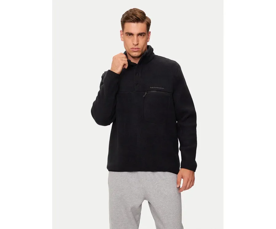 obrazek 1 Peak Performance Polar G78899010 Czarny Relaxed Fit