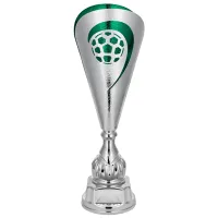 Zdjęcie Stylowy puchar jako trofeum na zawodach piłkarskich