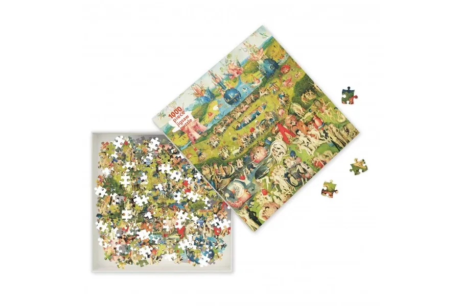 obrazek 2 Puzzle dla dorosłych Hieronymus Bosch: Ogród ziemskich rozkoszy - Flame Tree Publishing