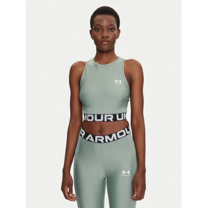 Zdjęcie Under Armour Koszulka techniczna HeatGear 1388694 Zielony Slim Fit