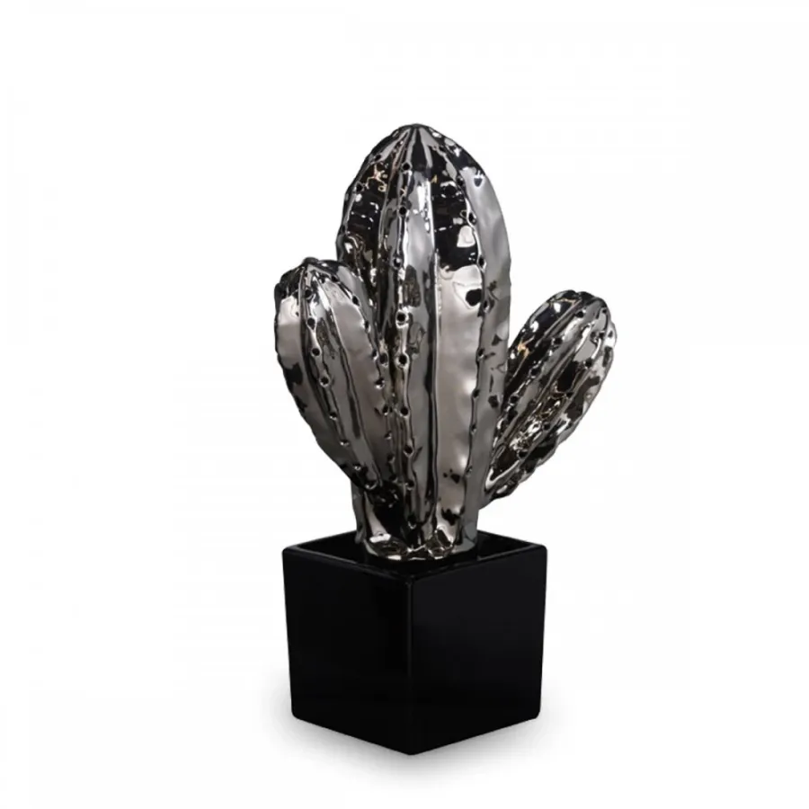 obrazek 1 Lampa stołowa z ceramiki z wewnętrzną żarówką H.48xL.33xP.16 cm