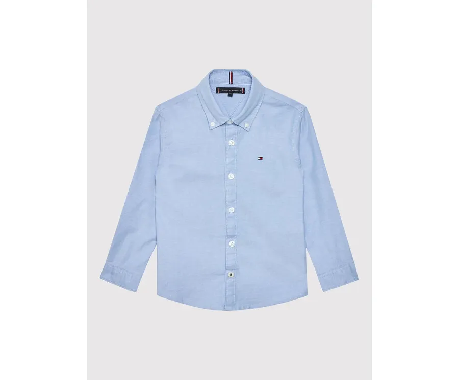 obrazek 1 Tommy Hilfiger Koszula Oxford KB0KB06964 D Błękitny Regular Fit