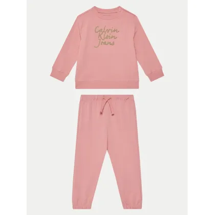 Zdjęcie Calvin Klein Jeans Dres IN0IN00288 Różowy Regular Fit