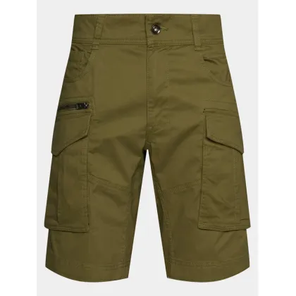 Zdjęcie Replay Szorty materiałowe M9907.000.84387 Zielony Regular Fit REPLAY