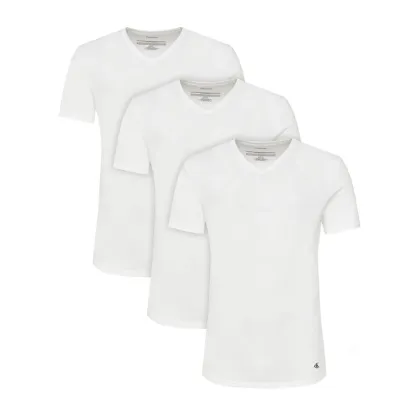 Zdjęcie Calvin Klein Underwear Komplet 3 t-shirtów LV00NB4186 Biały Slim Fit