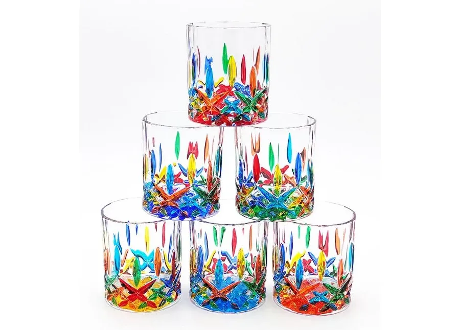 obrazek 1 Cudowny komplet 6 szklanek Opera na prezent 300 ml
