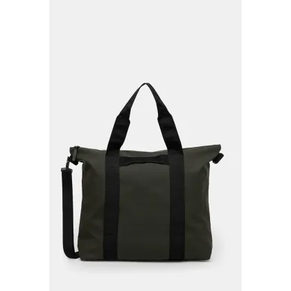 Zdjęcie Rains torba Tote Bag W3 kolor zielony 14150.03