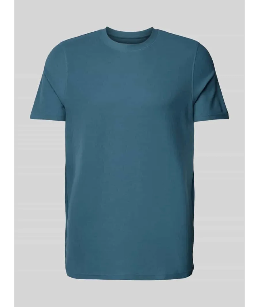 obrazek 1 T-shirt z prążkowanym okrągłym dekoltem