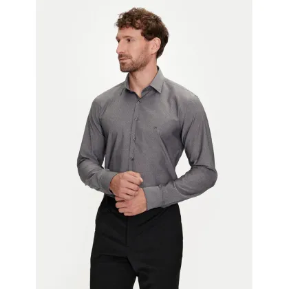 Zdjęcie Calvin Klein Koszula K10K113165 Szary Slim Fit