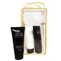 Picture A transparent cosmetics bag perfect for business trips
