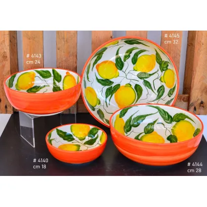 Picture Unusual ceramic bowls in 4 dimensions