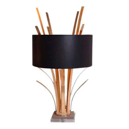 Zdjęcie Nieszablonowa lampa na biurko do gabinetu lub salonu