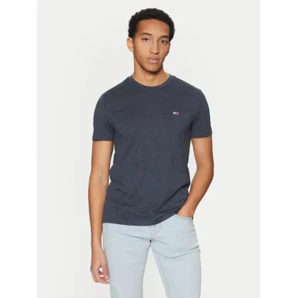 Zdjęcie Tommy Jeans T-Shirt Jaspe DM0DM20363 Granatowy Slim Fit