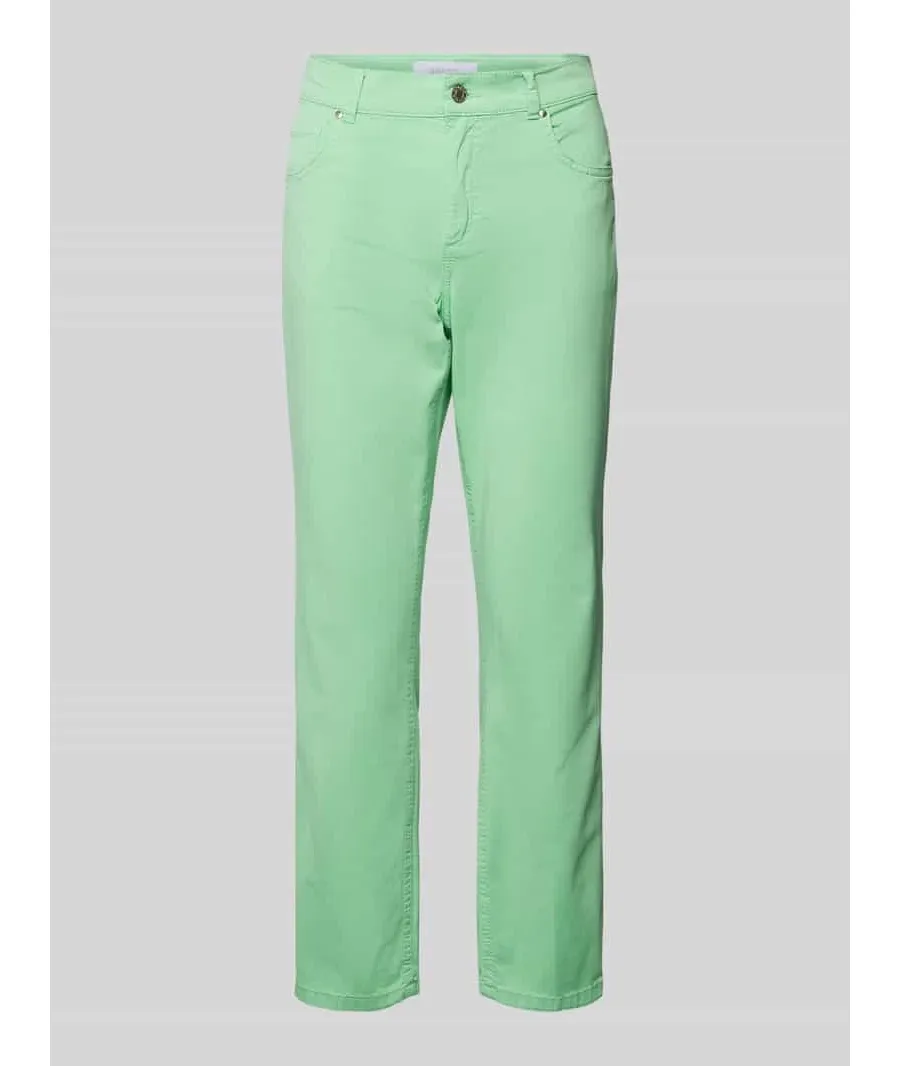 obrazek 1 Spodnie o skróconym kroju regular fit model ‘Leni’