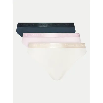 Zdjęcie Tommy Hilfiger Komplet 3 par stringów UW0UW04480 Kolorowy