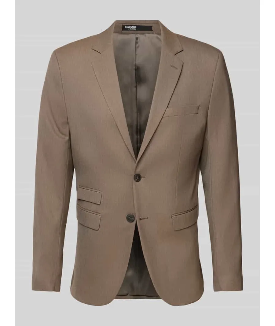 obrazek 1 Marynarka na dwa guziki o kroju slim fit z kieszeniami z patką model ‘NEIL’