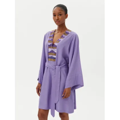 Zdjęcie LOLA CASADEMUNT Sukienka letnia LS2516035 Fioletowy Regular Fit