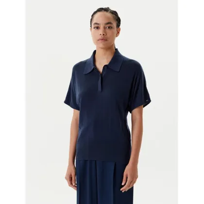 Zdjęcie Tommy Hilfiger Polo WW0WW45652 Granatowy Regular Fit