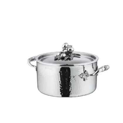 Zdjęcie Fantastyczny garnek z pokrywą - stal nierdzewna i aluminium