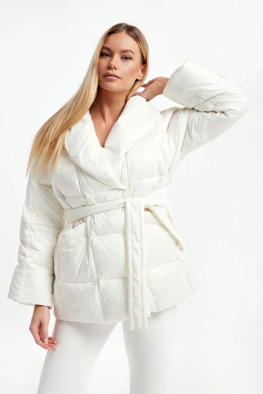 obrazek 1 Kurtka damska pikowana Scandio MARELLA MONOCHROME Marella