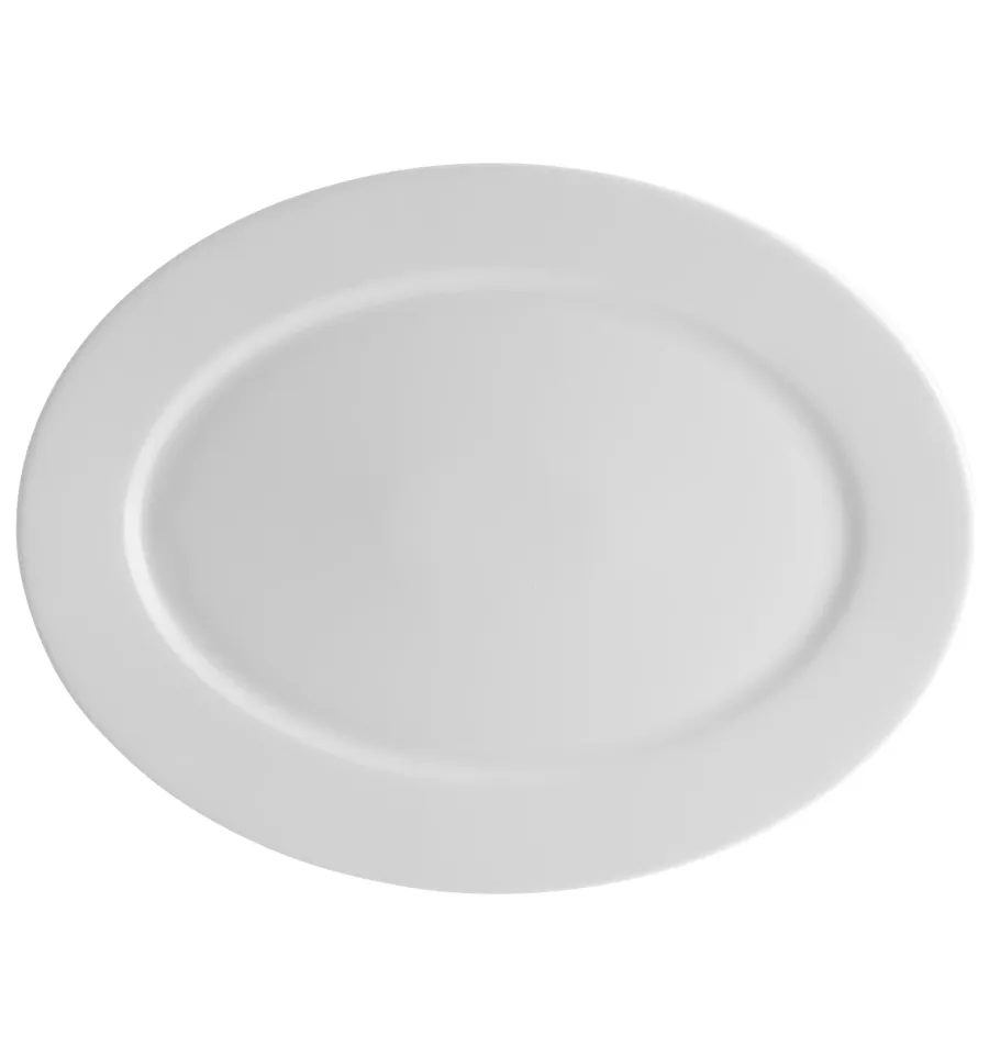 obrazek 1 Porcelanowy mały owalny talerz Broadway White - Vista Alegre