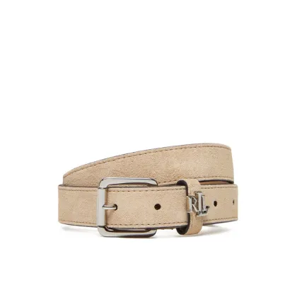 Zdjęcie LAUREN RALPH LAUREN Pasek Damski 412978433001 Beżowy