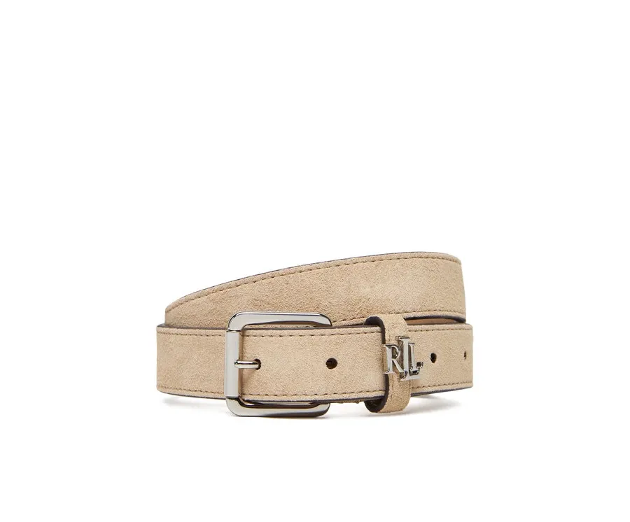 obrazek 1 LAUREN RALPH LAUREN Pasek Damski 412978433001 Beżowy
