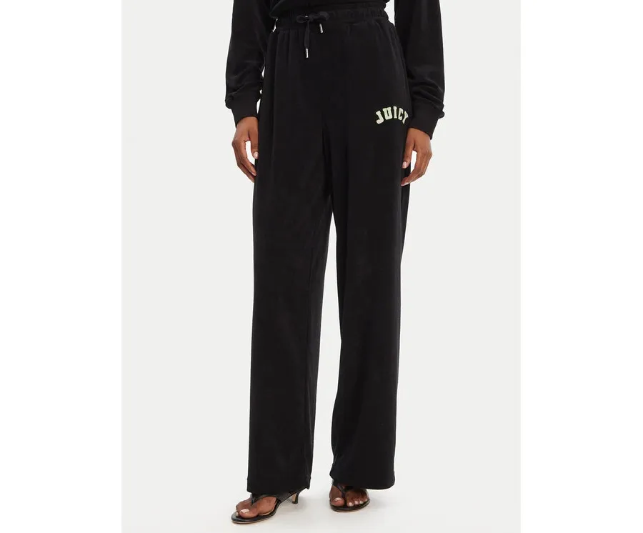 obrazek 1 Juicy Couture Spodnie dresowe Regan JCWBJ125335 Czarny Wide Leg