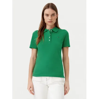Zdjęcie Tommy Hilfiger Polo 1985 WW0WW43225 Zielony Slim Fit