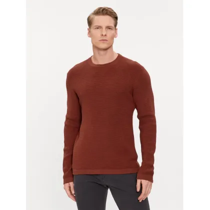Zdjęcie Selected Homme Sweter 16079776 Bordowy Regular Fit
