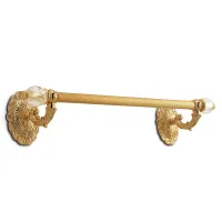 Zdjęcie Piękny stylowy uchwyt na ręczniki 47 cm z kryształkami Swarovskiego – 3SC