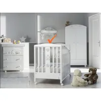 Picture A stylish bed with baby equipment - Italbaby